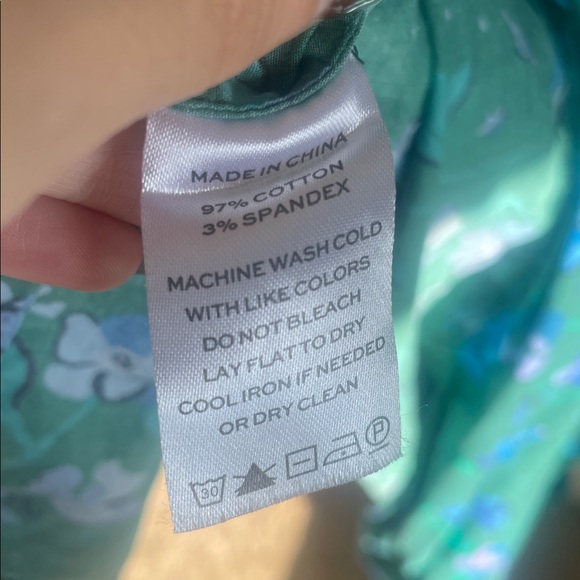 Hill House Ellie Nap Dress Emerald Floral - Picture 5 of 5